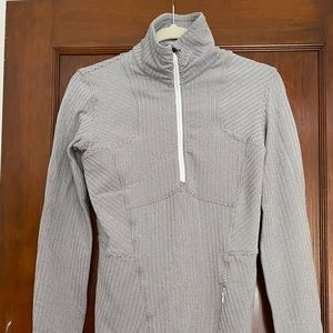 Lululemon 1/4 zip pullover herringbone size 6